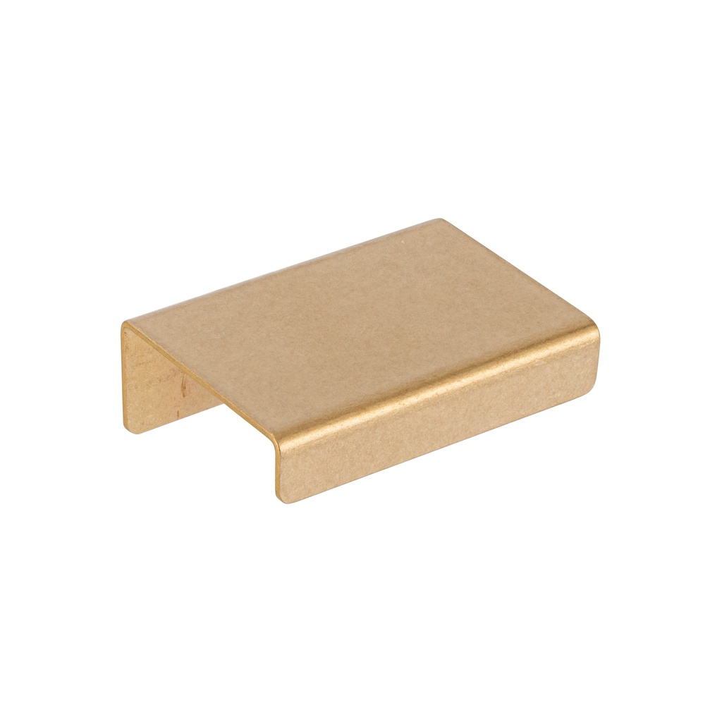[19788] Rappana Cabinetry Pull - 50mm - Tumbled Aged Brass