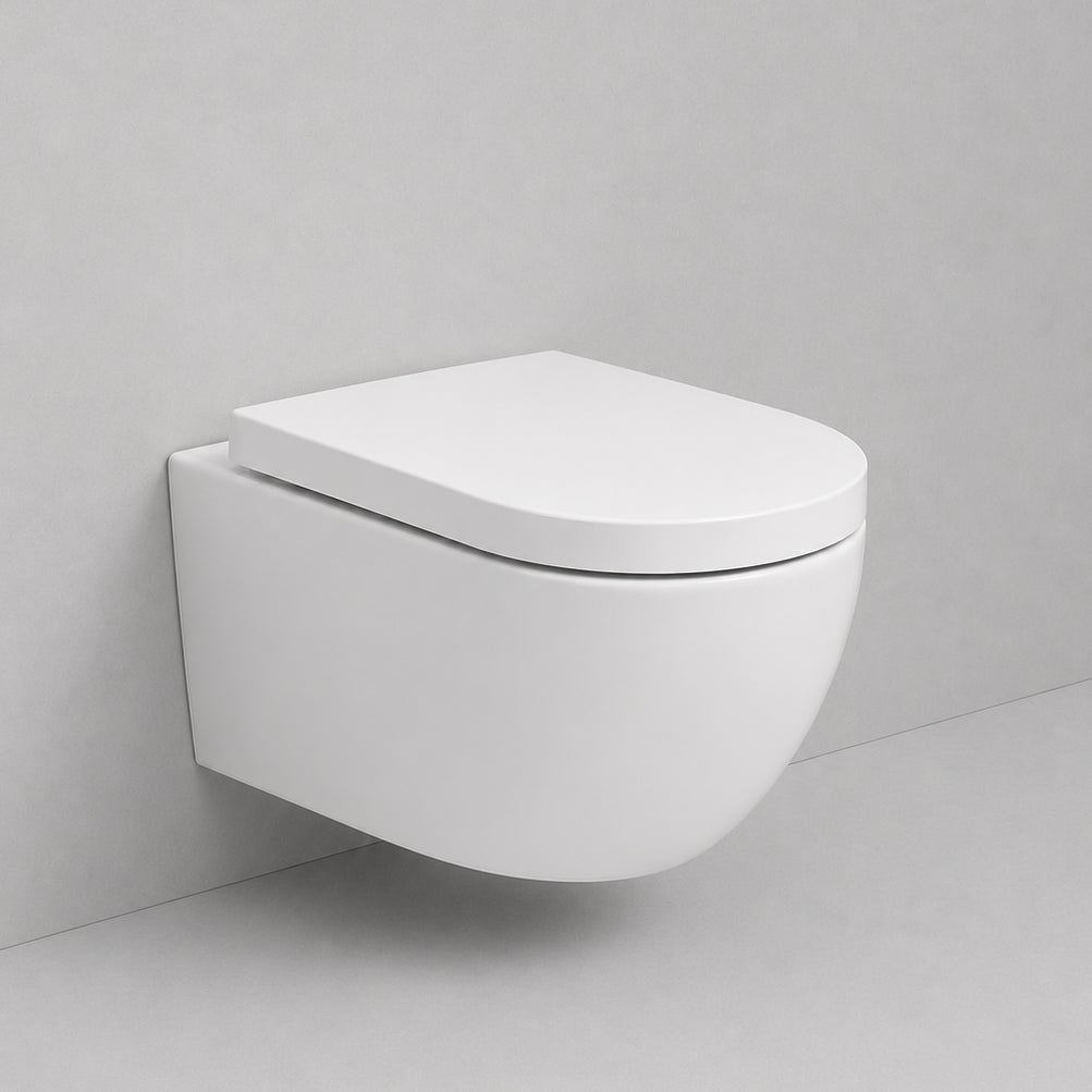 [19819] Asher Rimless Wall-Hung Toilet Suite