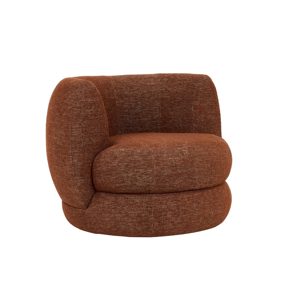 [HUGO-VERA-SOFA-CHAIR-ROSEWOOD-SOF-HUGO-VERA1S] Hugo Vera Sofa Chair - Rosewood