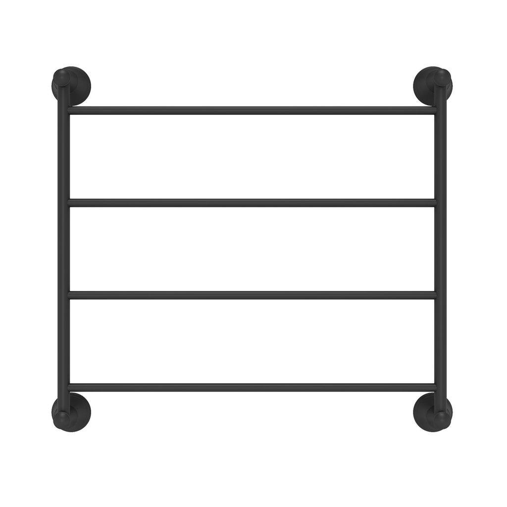 [19882] Kingsley Heated Towel Ladder - Matte Black