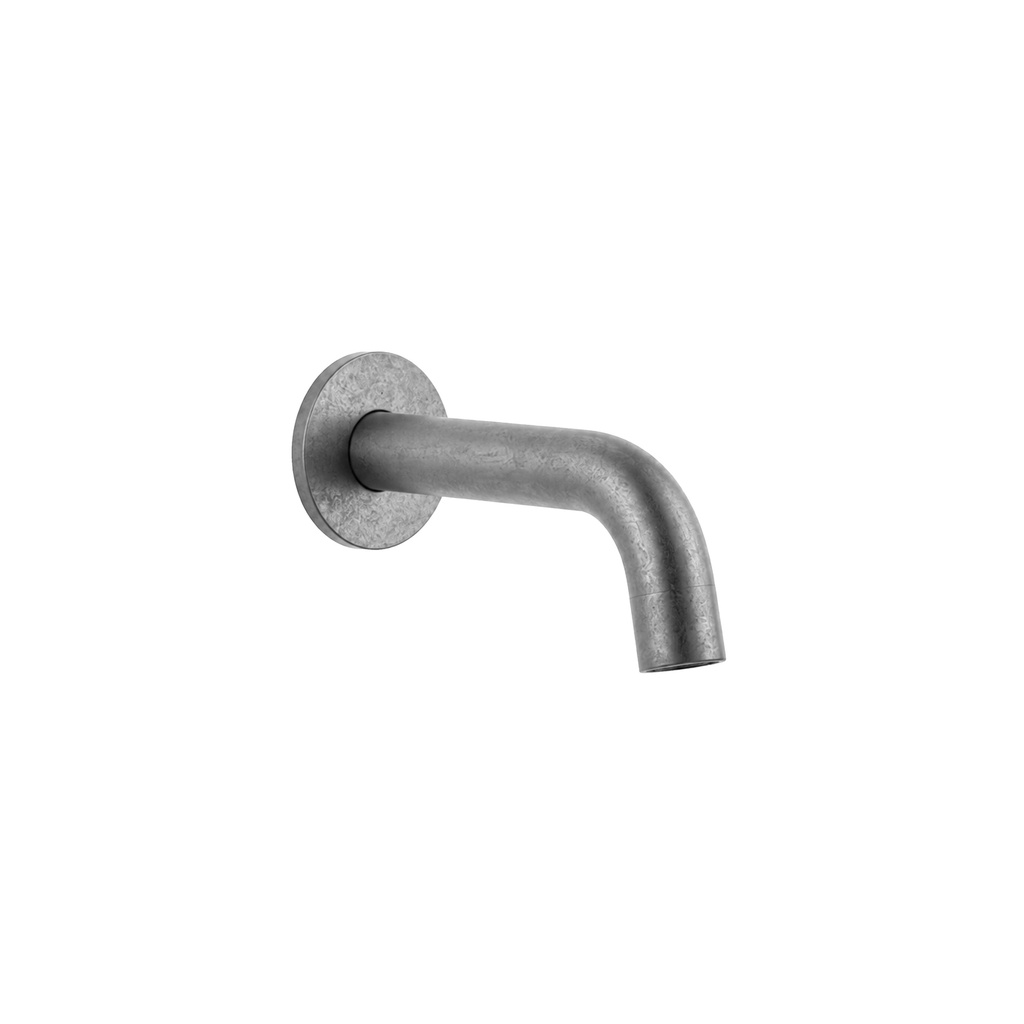 [20129] Mini Wall-Mounted Spout - Antique Steel