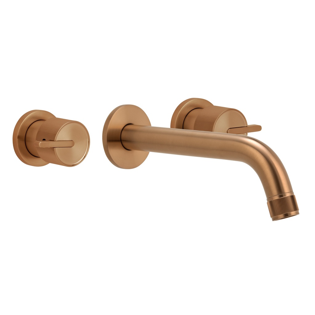 [20645] Namika Assembly Taps & Spout Set - Brushed Copper