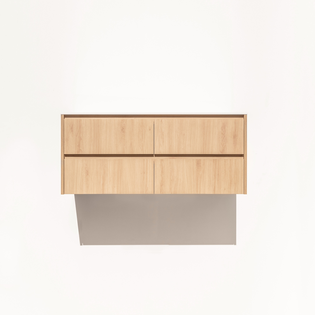 [352223-1] Addison - Single Vanity 1164mm - Pure Oak