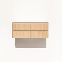 Addison - Double Vanity 1164mm - Pure Oak