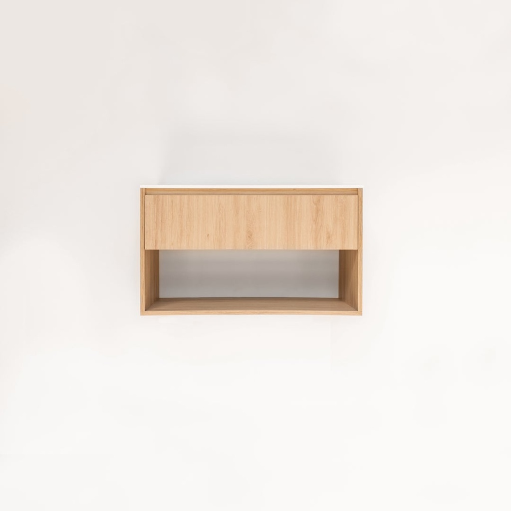 [353876] Kyah - Single Vanity 900mm - Pure Oak