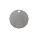 Colour Sample - Brushed Nickel (PVD) - Solid Brass