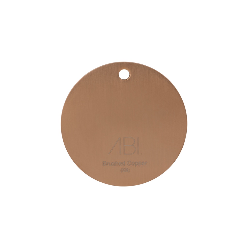 [11405] Colour Sample - Brushed Copper (PVD) - Solid Brass