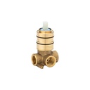 In-Wall - Progressive Mixer Body (Solid Brass) - AU/NZ