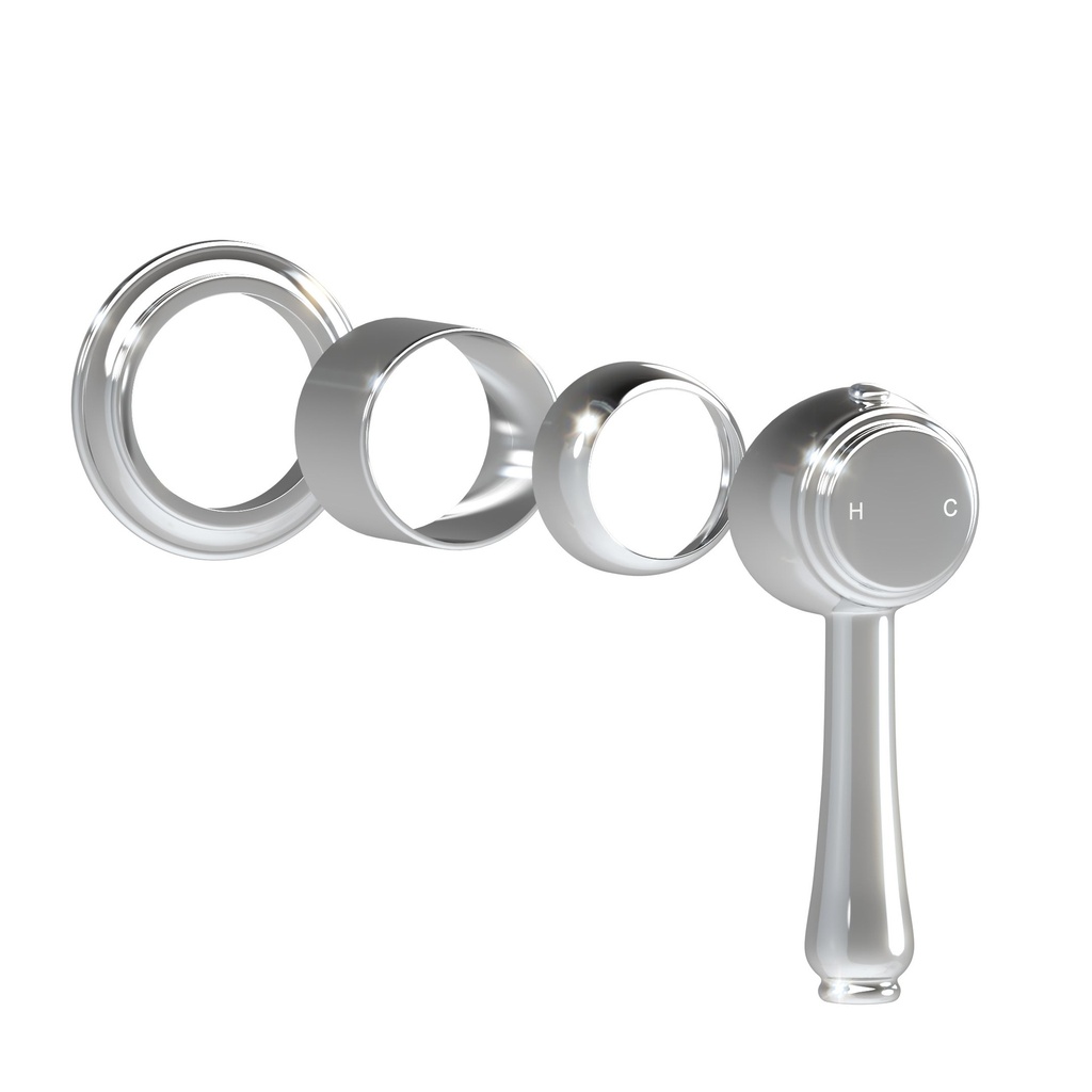Kingsley Minimal Handle Kit - Chrome