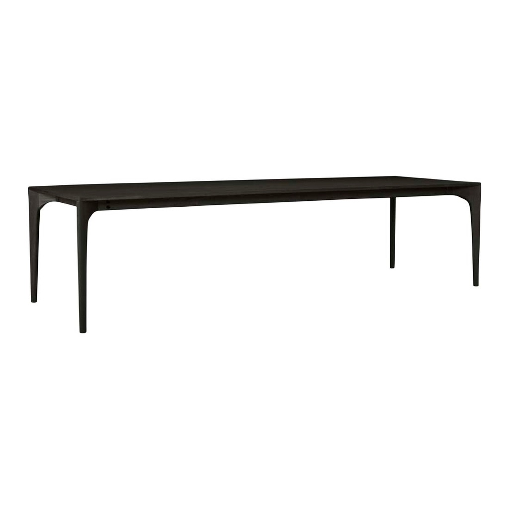 [HUXLEY-CURVE-DINING-TABLES-BLACK-OAK-DT-HUXLEY-CRV-X] Huxley Curve Dining Tables - Black Oak