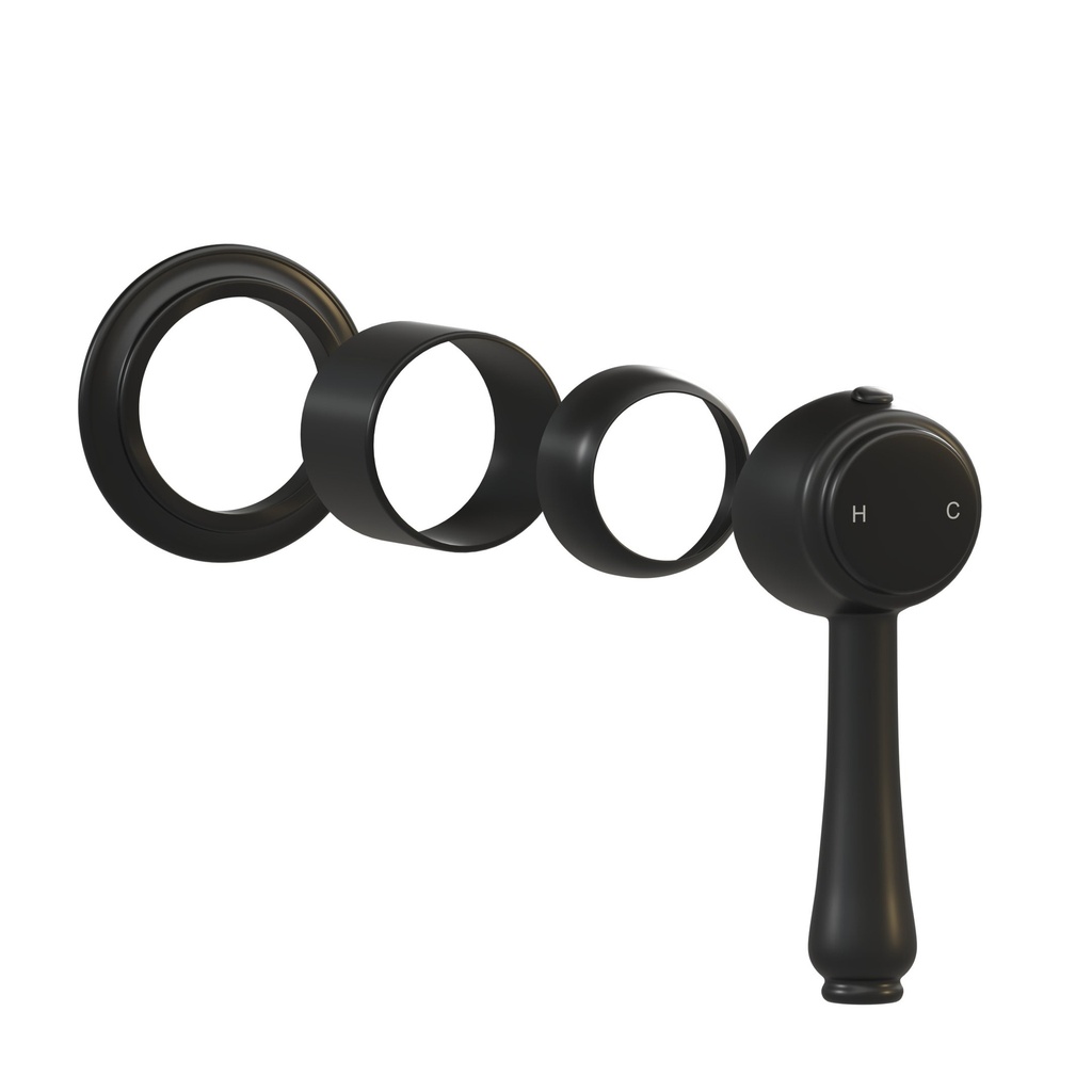 [14652] Kingsley Minimal Handle Kit - Matte Black