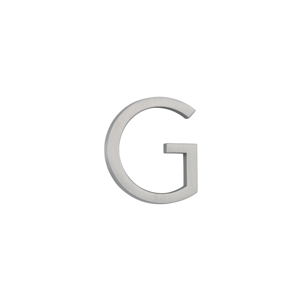 [14824] G Letter - 60mm - Stainless Steel