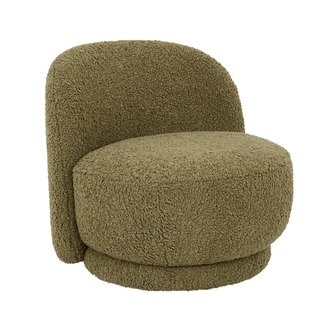 [INA-OCCASIONAL-CHAIR-MOSS-SHERPA-CH-INA-OCC] Ina Occasional Chair - Moss Sherpa