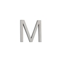 M Letter - 60mm - Stainless Steel