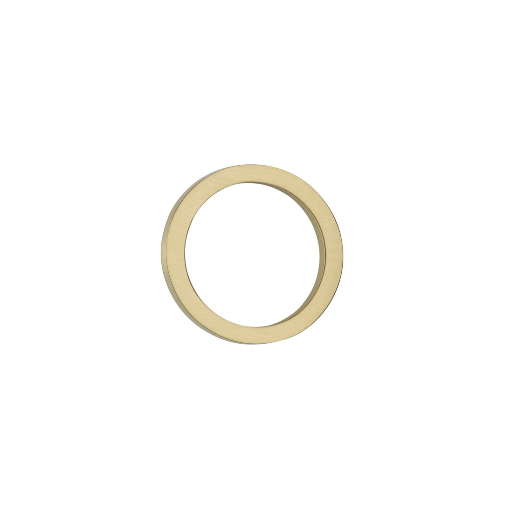 [14860] O Letter - 60mm - Brushed Brass