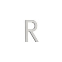 R Letter - 60mm - Stainless Steel