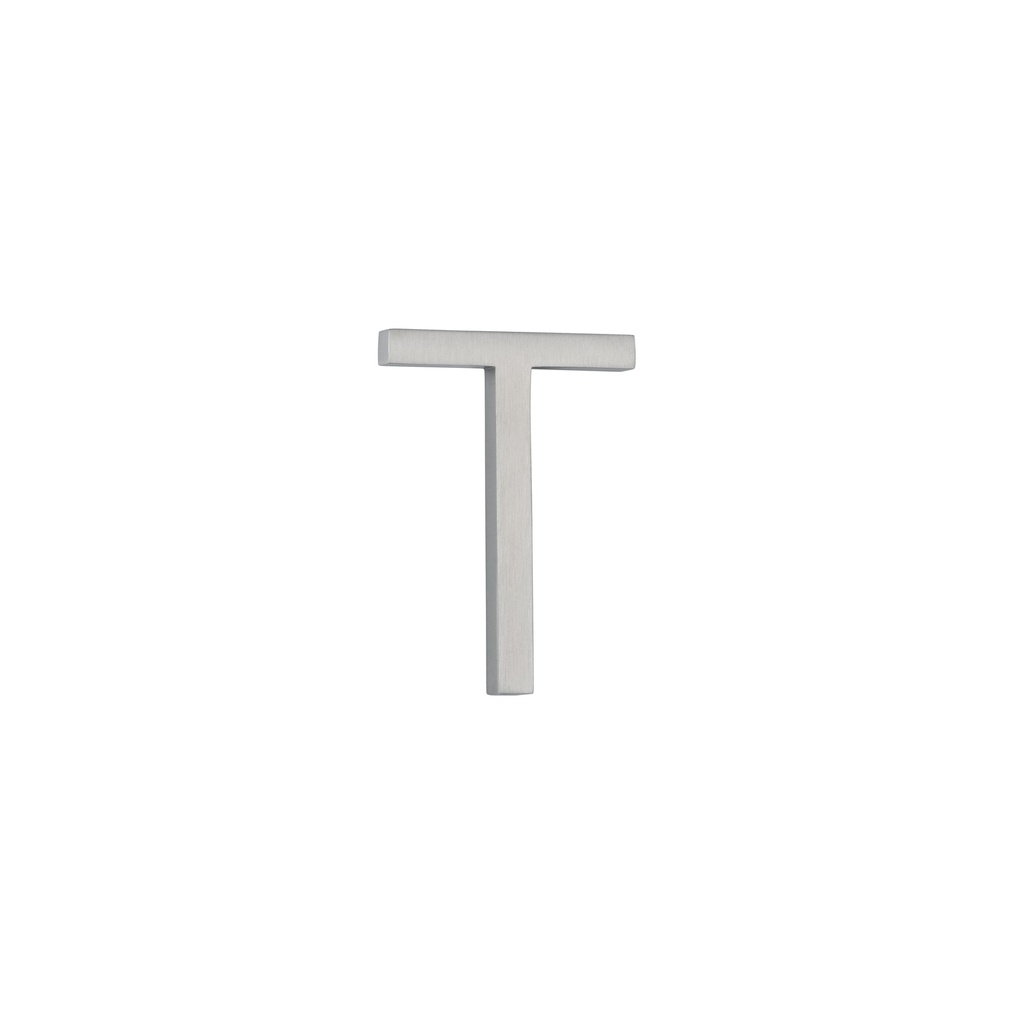 [14889] T Letter - 60mm - Stainless Steel