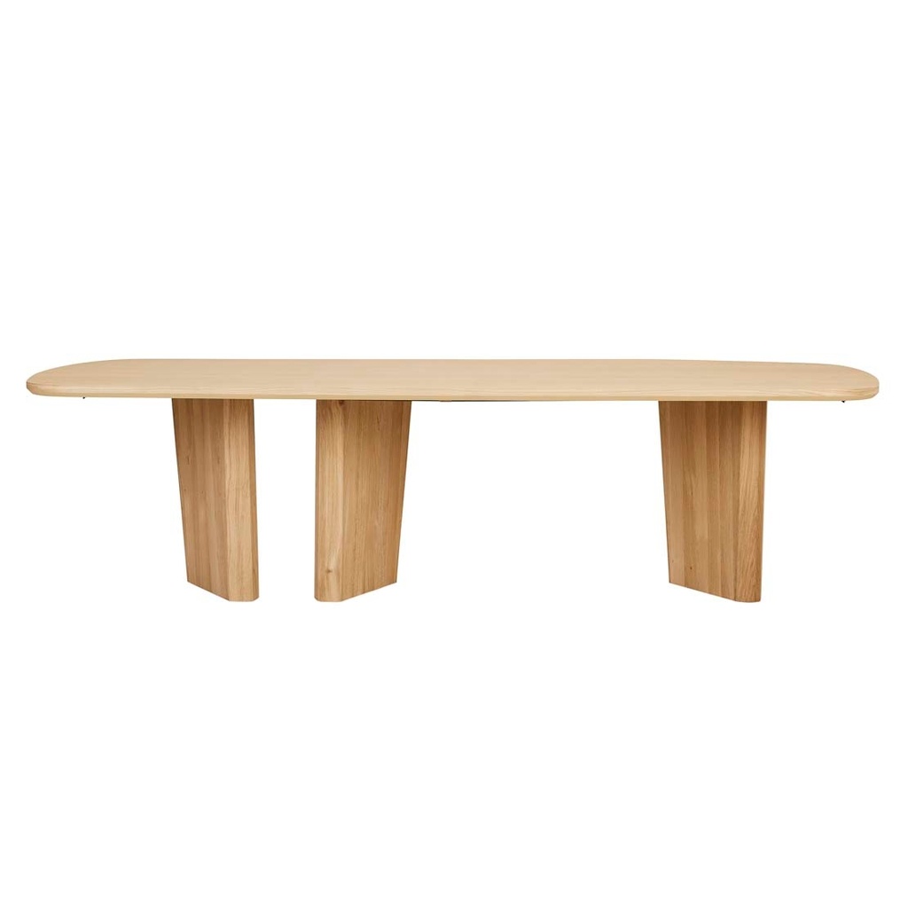 [JASPER-ASYMMETRIC-DINING-TABLE-OAK-DT-JASP-X] Jasper Asymmetric Dining Table - Oak