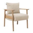 Javea Dining Armchair - Bluff - Natural Teak