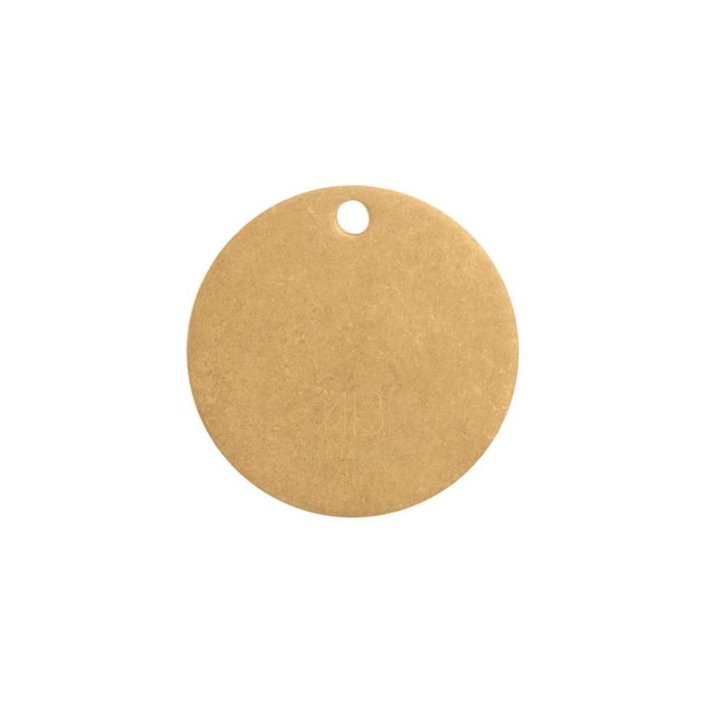 [16613] Colour Sample - Tumbled Aged Brass - Solid Brass