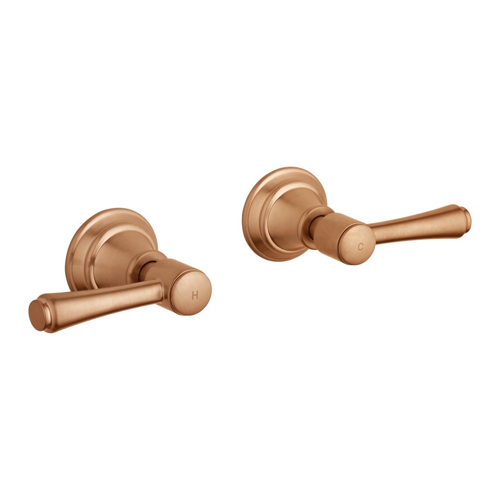 [16935-LF] Kingsley Assembly Taps - Brushed Copper