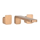 Nesso Assembly Taps & Spout Set - Brushed Copper