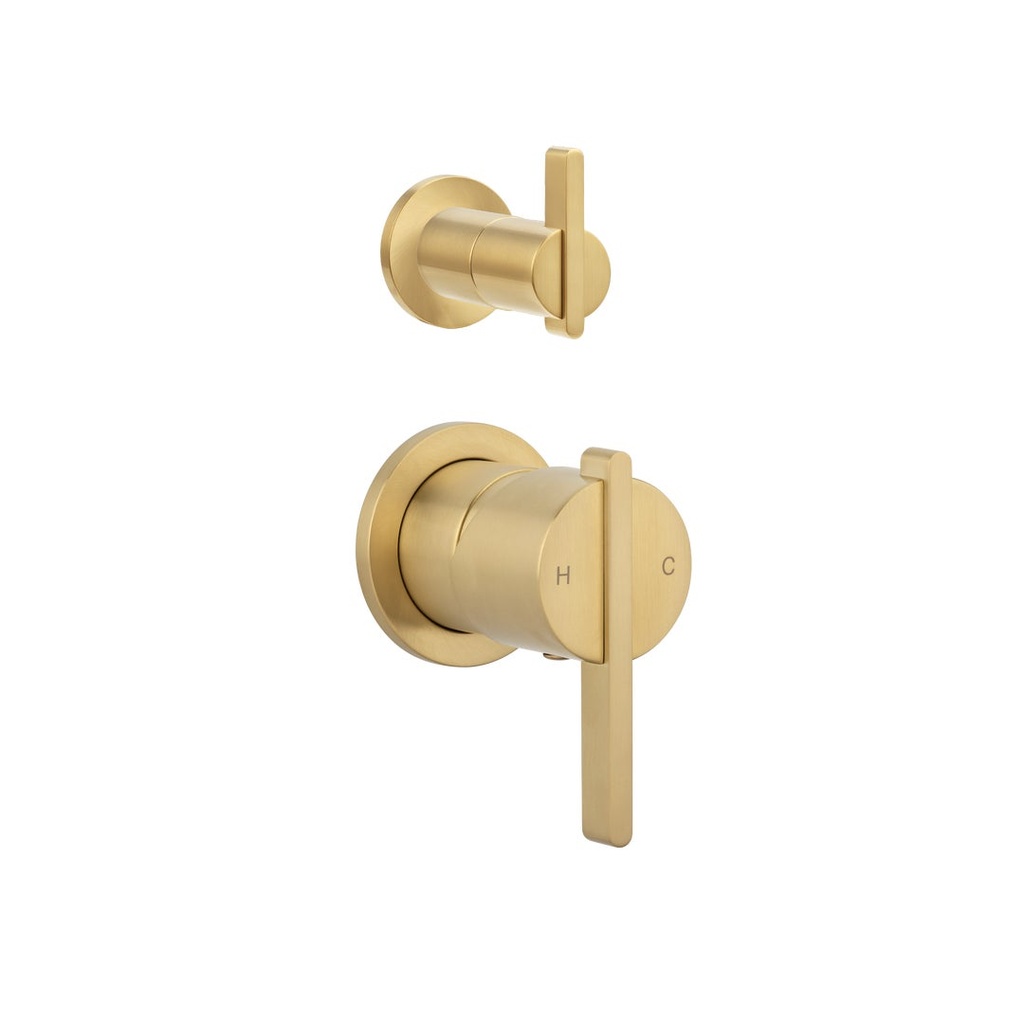 [17971] Aliro Accessible Top Shower Diverter - Brushed Brass