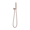 Rounded Rectangle Hand Shower Set - Brushed Copper