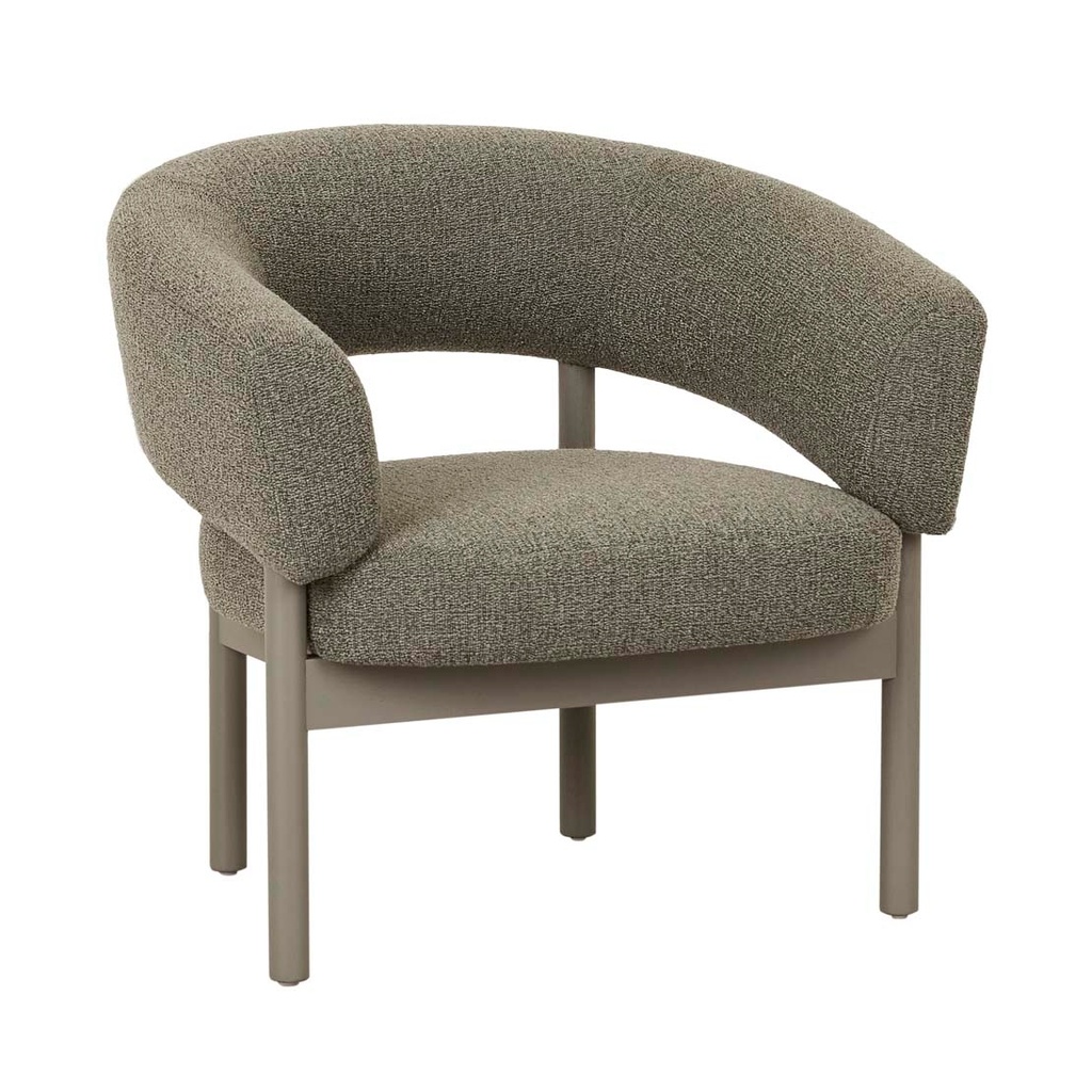 Jenson Occasional Chair - Moss Tweed - Snowgum