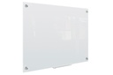 JasonL White Magnetic Frameless Glass Whiteboard