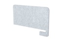 Biscuit Acoustic Screen 25mm Thick with Radius Corners - 500H x700W