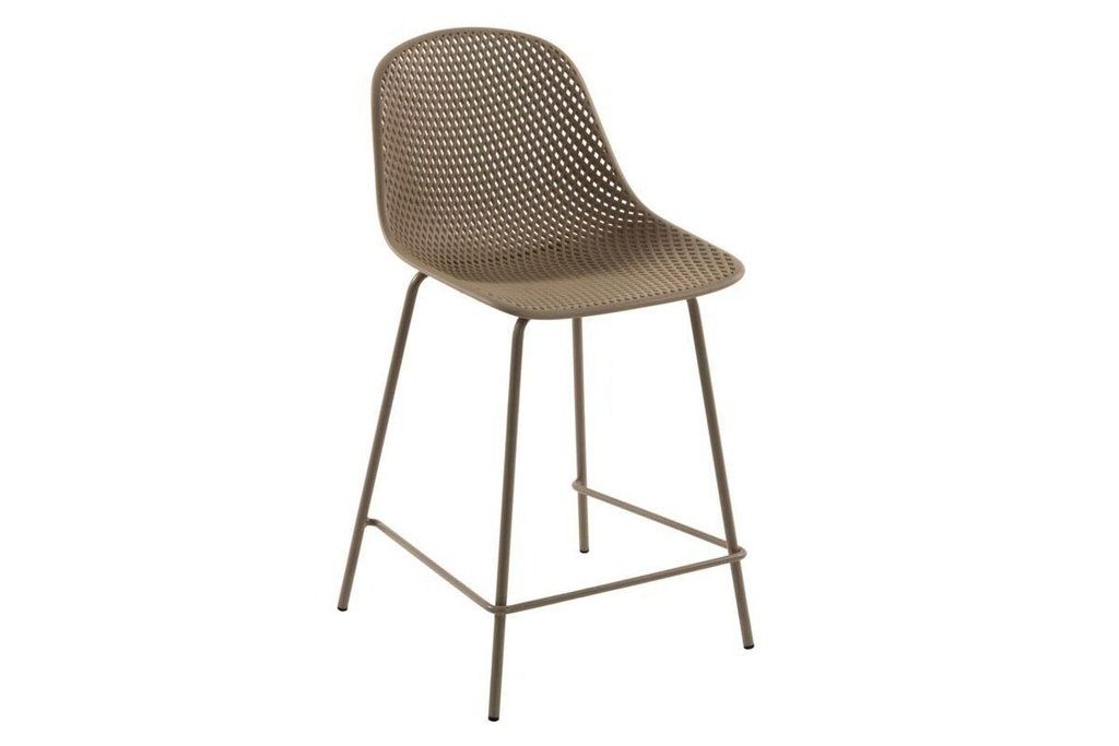 Como Quinby Outdoor Plastic Stool - 750mm Seat Height [1070H x 490W]