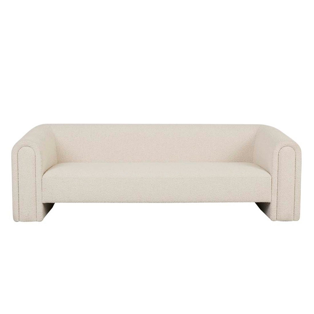 [JUNO-BELMONT-3-SEATER-SOFA-BARLEY-BOUCLE-SOF-JUN-BEL3S] Juno Belmont 3 Seater Sofa - Barley Boucle