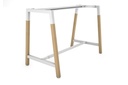 Quadro Dry Bar Table Frame Wood A Legs Cross Beam [1200L x 700W]