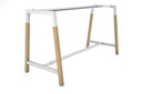 Quadro Dry Bar Table Frame Wood A Legs Cross Beam [1200L x 1200W]