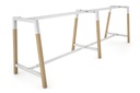 Quadro Dry Bar Table Frame Wood A Legs Cross Beam [3600L x 1200W]
