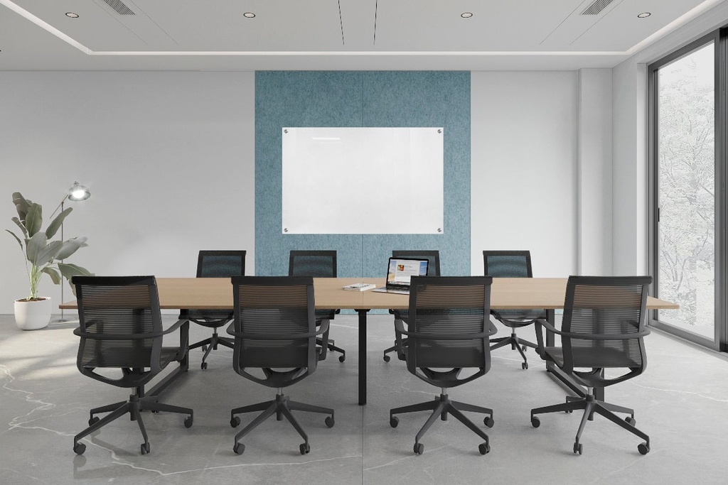 Acoustic Wall Cover with Integrated Glassboard [2000-2440W x 2800H]