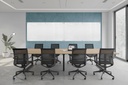 Acoustic Wall Cover with Integrated Glassboard [4800-4880W x 2800H]