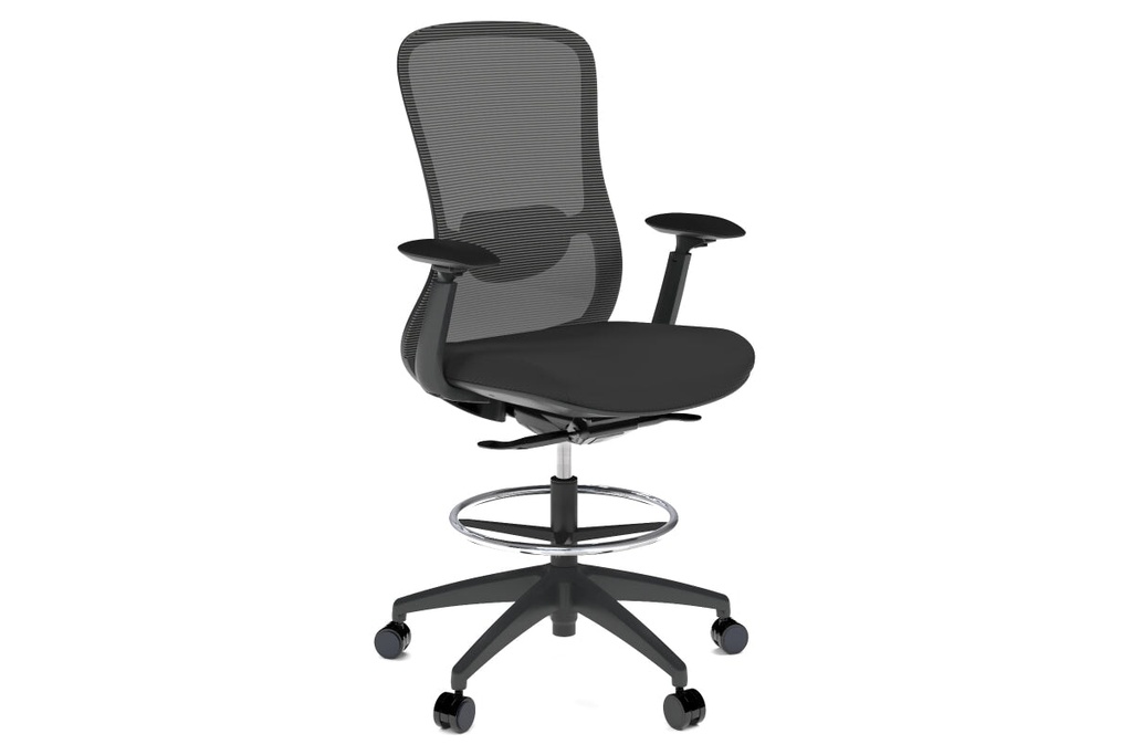 [FCN1002BK-V2|595()] Falcon 2.0 Ergonomic Mesh Drafting Chair