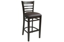 Hospitality Plus Florence Bar Stool European Made with Vinyl Seat - 750mm Seat Height