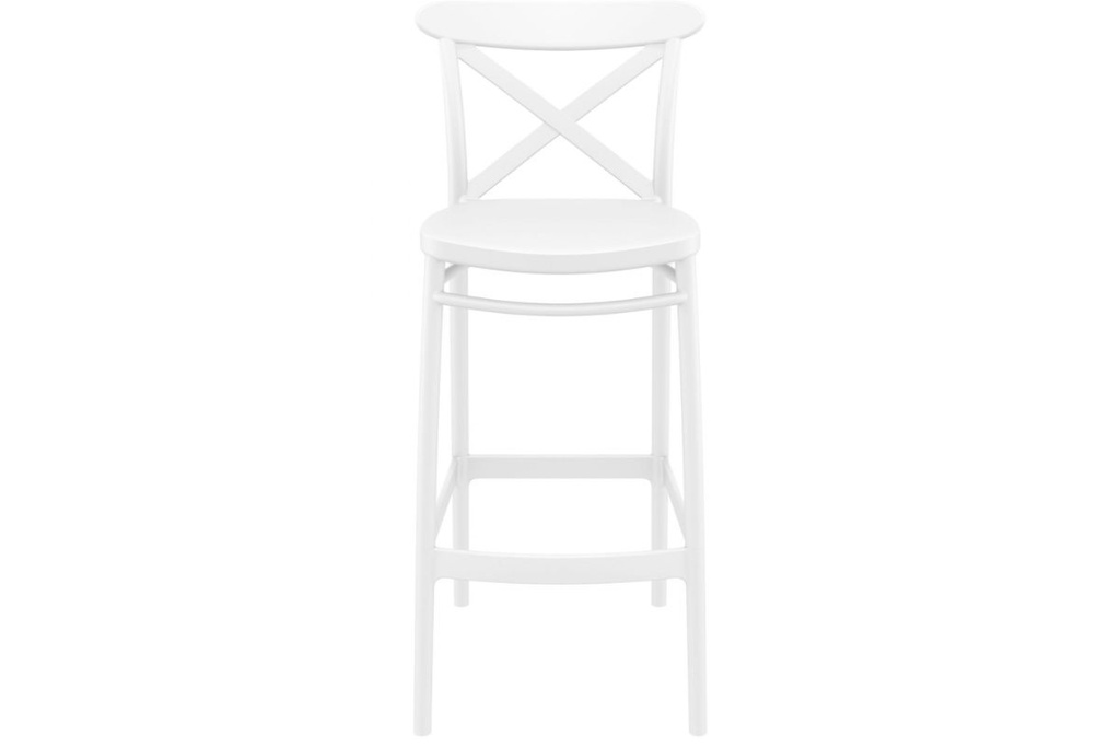 Hospitality Plus Cross Bar Stool - 750mm Seat Height [1060H x 450W]
