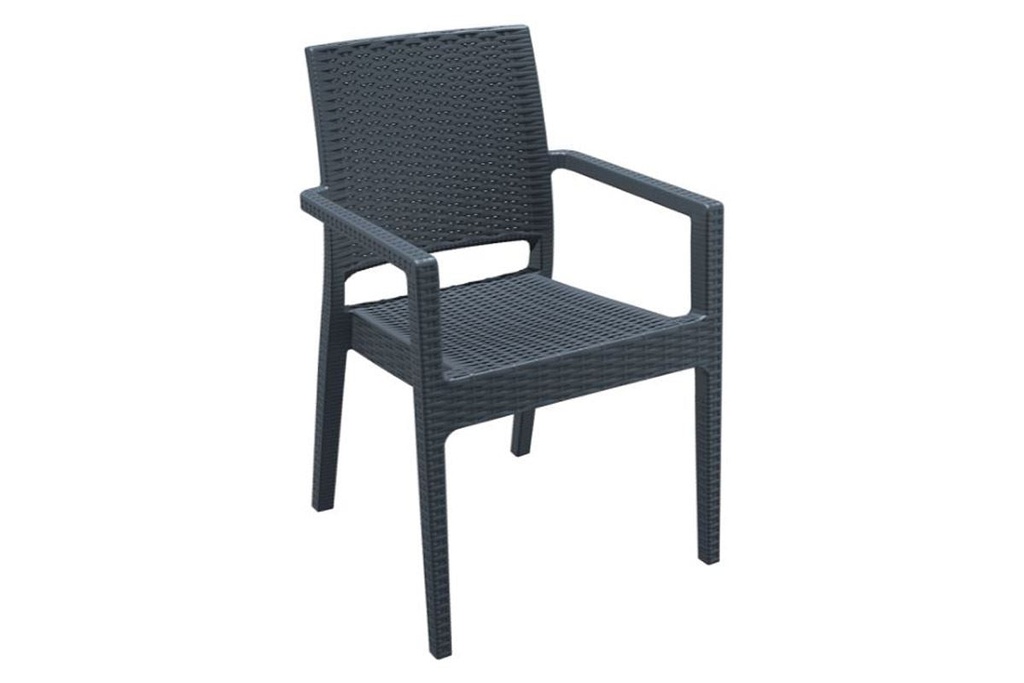 [FL-118-10652-102|264()] Hospitality Plus Ibiza Lounge Cafe Chair - Stackable Armchair