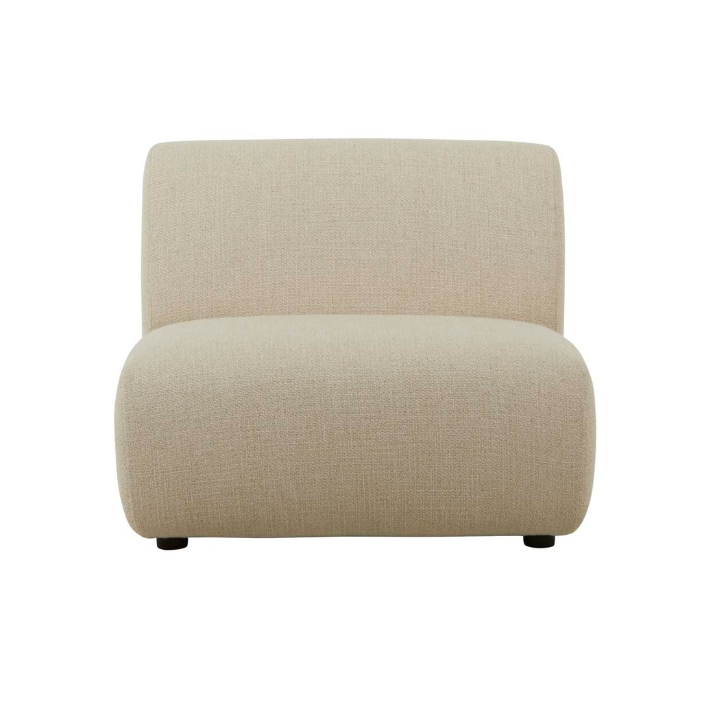 [JUNO-CLOUD-1-SEATER-CENTRE-SOFA-CASHEW-TWEED-SOF-JUN-CLOUD1S-CTR-CASH] Juno Cloud 1 Seater Centre Sofa - Cashew Tweed