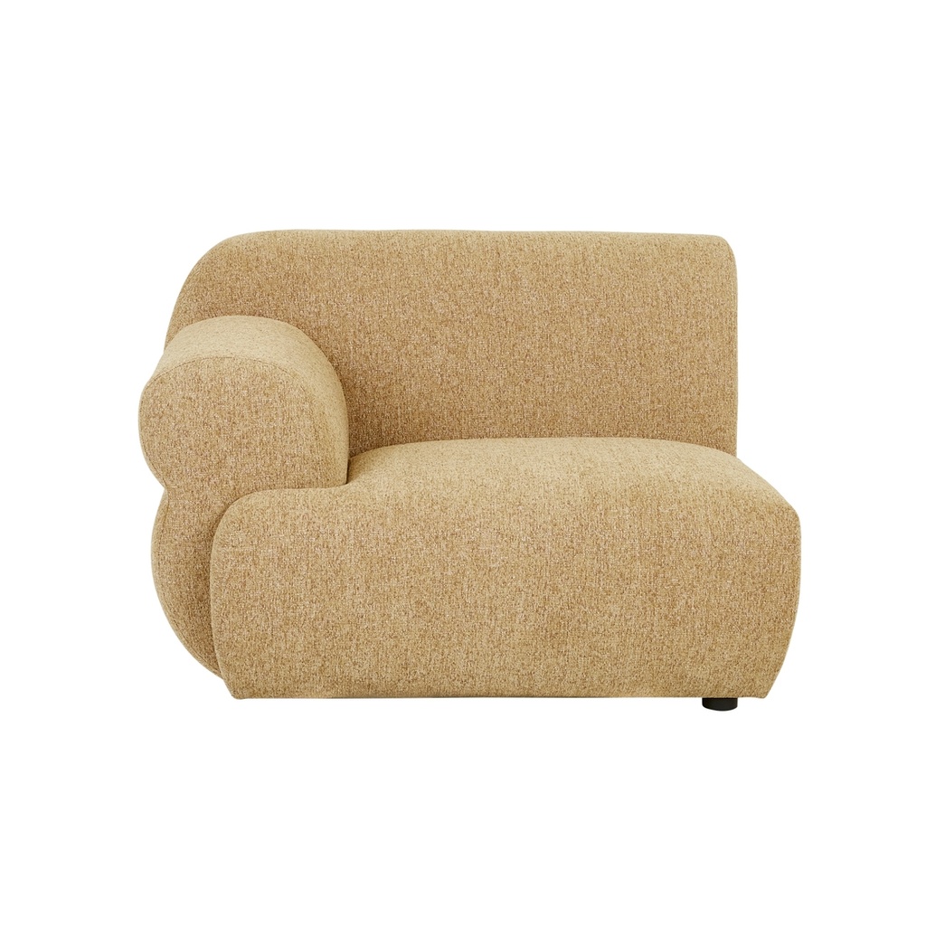 [JUNO-CLOUD-1-SEATER-LEFT-ARM-SOFA-DESERT-SPECKLE-SOF-JUN-CLOUD1S-LFT-DESP] Juno Cloud 1 Seater Left Arm Sofa - Desert Speckle