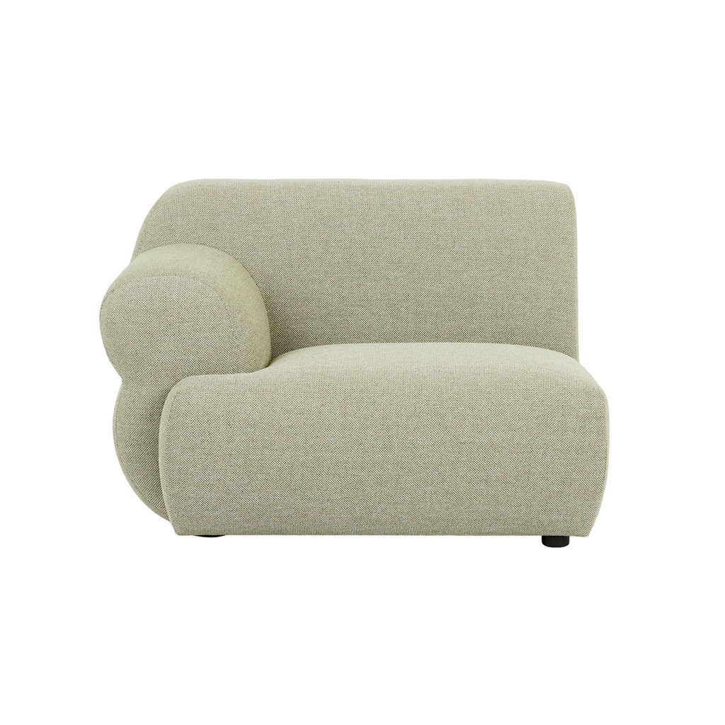 [JUNO-CLOUD-1-SEATER-LEFT-ARM-SOFA-NOYACK-THYME-SOF-JUN-CLOUD1S-LFT-NTHYM] Juno Cloud 1 Seater Left Arm Sofa - Noyack Thyme