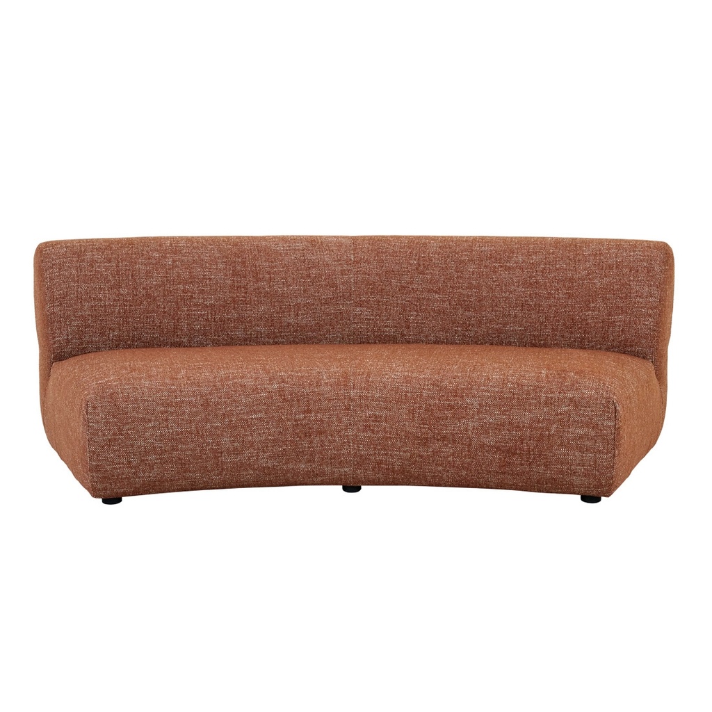 [JUNO-CLOUD-2-SEATER-ARC-SOFA-BRICK-SOF-JUN-CLOUD2S-ARC-BRC] Juno Cloud 2 Seater Arc Sofa - Brick
