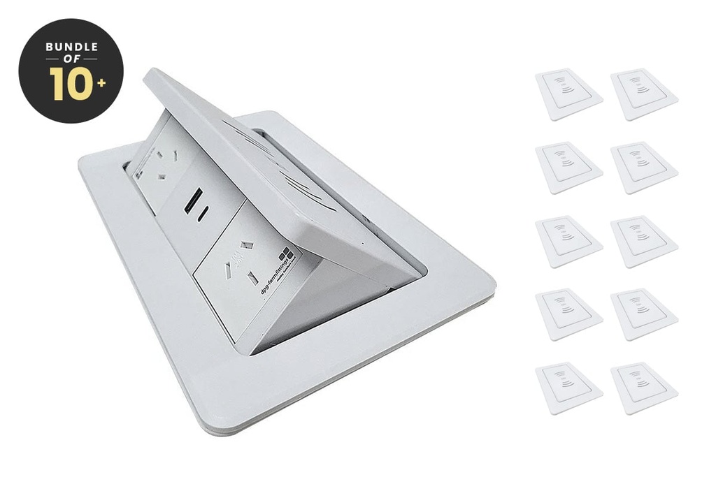 [KED410W|385()] DPG Swift - In Desk Power Wireless Charging