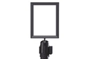 JasonL A4 Sign Frame Compatible with JasonL Retractable Pole - Black