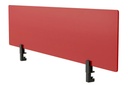 Lean Perspex Screen 400H x 800W - Black Bracket