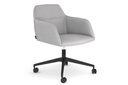 McDuck Arm Chair - Black Swivel Base